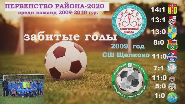 СШ - чемпион-2020!! ГОЛЫ победителя Первенства г.о. Щелково среди юношей 2009-2010 г.р. (клип)