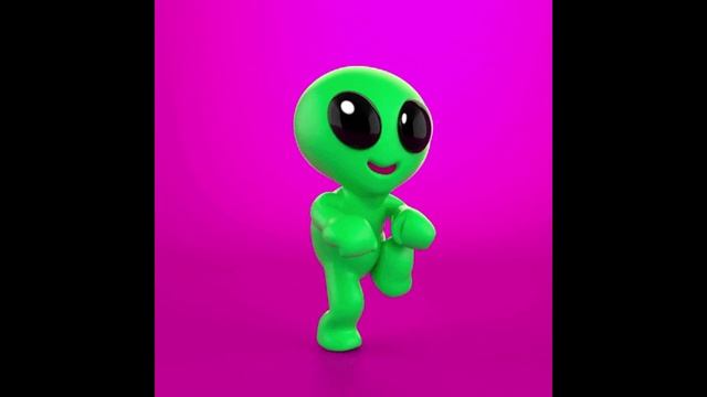 DANCING GREEN ALIEN смотреть онлайн
