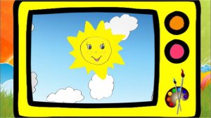 Как нарисовать солнышко / How to draw a sun. Оживающие рисунки