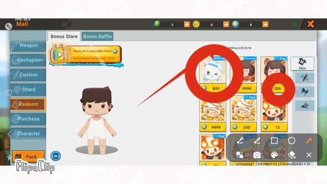 How to get free skins in mini world