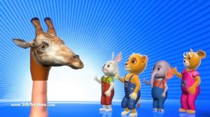 Animal Finger Family 3 | Finger Family Kids Songs - Animals Nursery Rhymes for Children