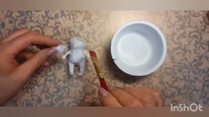 Ватная игрушка. носик у ёжика.