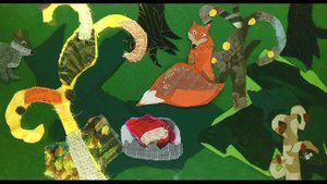 Агульский мультфильм "лиса и волк"