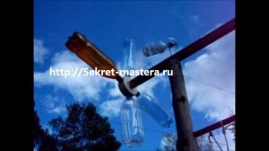 Самодельный ветряк из ПЭТ бутылок