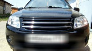 Установка облицовки радиатора Лада Гранта