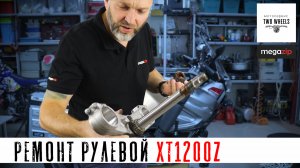 ТО рулевого управления на пробеге 78.000 км.  Yamaxa XT1200Z 2011