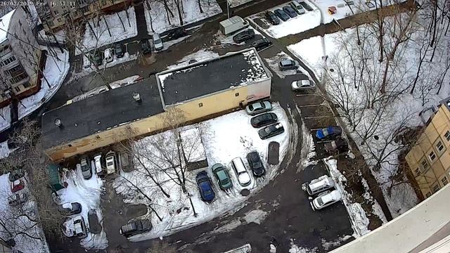 IP камера Incontrol IP-200R20. Пример уличной съемки. День смотреть онлайн