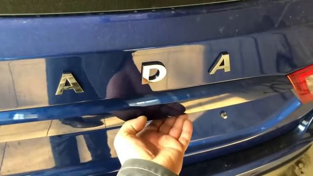 Электропривод двери багажника на ВЕСТУ. смотреть онлайн