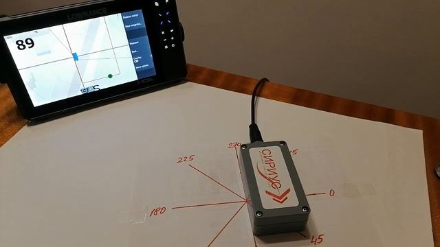 Проверка работы магнитного компаса СИРИУС смотреть онлайн