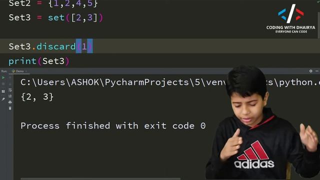 Sets in Python | #9 Python Tutorial | Python Programming Tutorial for Beginners | [Full Course]