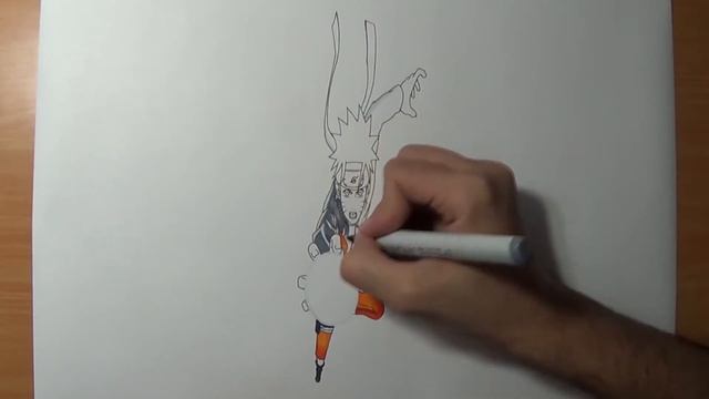 РИСОВАНИЕ НАРУТО С РАСЕНГАННОМ В 3D смотреть онлайн