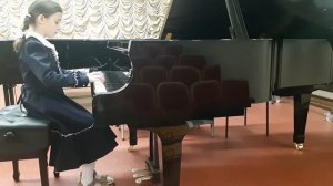 Лебедева Варвара, 9 лет. А. Гедике - Сарабанда ми минор.