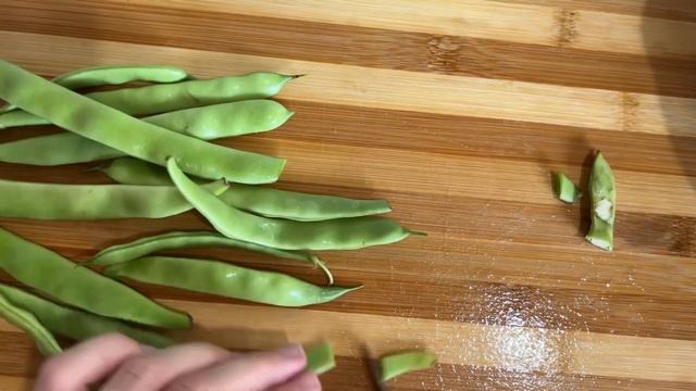 КАК ВКУСНО ПРИГОТОВИТЬ ЗЕЛЁНУЮ ФАСОЛЬ! Все просто!