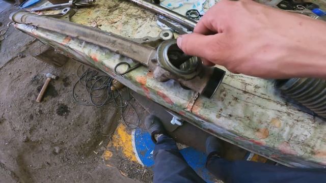 Странные звуки при повороте руля. Снятие и ремонт рулевой рейки на Рено Меган 2