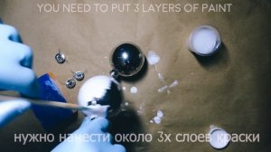 Декупаж елочных шаров / DIY Painting Christmas Balls