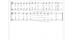 🎼 «Бог Господь...», Глас 3 (альт). Сокращенный Киевский распев