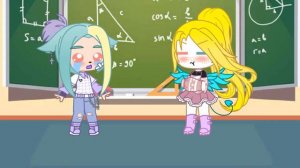 Типичная ситуация в школе // меме//gacha club//