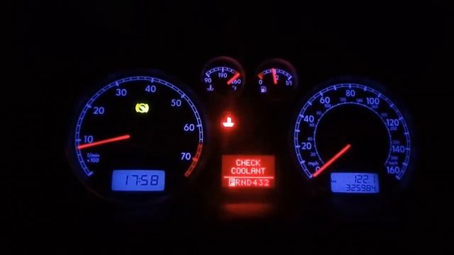 Датчик температуры неисправен (ДТОЖ) Volkwagen passat B5+ смотреть онлайн