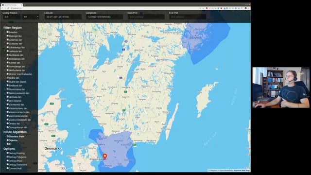 Building Spatial Search Algorithms for Neo4j
