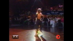 1991 Donnie Burns and Gaynor Fairweather Jive Demonstration at The ARD Masters Gala - Frankfurt