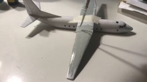Сборка АН-24Б от Восточного Экспресса в 1/144