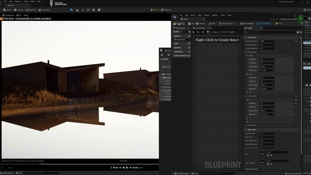 Как создать дрожание камеры в Unreal Engine 5 | Экстерьер в Unreal 5