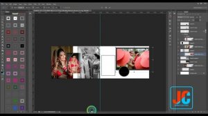 Manual Decent Album Design  | Photoshop tutorial | @jhanakcreations13