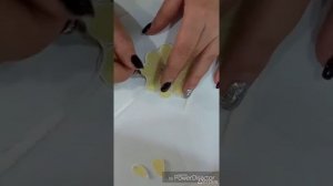 Лимон из полимерной глины