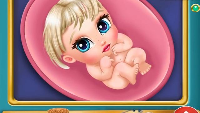 Контролируем беременность Эльзы! Игра для девочек! Детские игры! смотреть онлайн