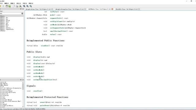 Qt51-QLCDNumber