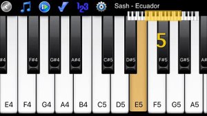 Sash - Ecuador - How to Play Piano Melody