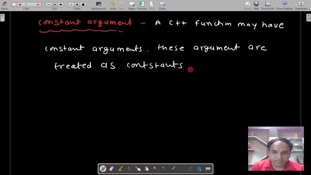 FUNCTION | DEFAULT ARGUMENT | CONSTANT ARGS | INLINE FUNCTION