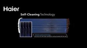 Haier air conditioning self-cleaning technology