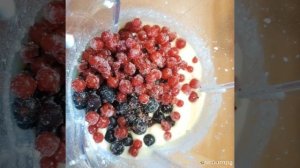 НАСЫПНОЙ ПИРОГ СО  СМОРОДИНОЙ ???