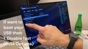 How to boot load BIOS menu in Asus Zenbook laptops (Fix Blue Screen - Bitlocker )
