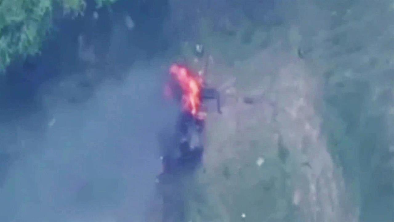 В зоне спецоперации беспилотник "Ланцет" уничтожил зенитно-ракетный комплекс Avenger