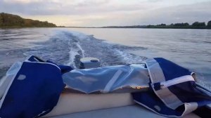 Прогресс 4 и Ямаха 40 VEOS. Первый выезд