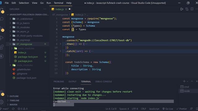 Full Stack JavaScript Crash Course | Express | Mongoose | Swig Templates ?