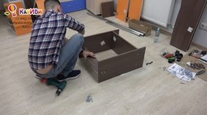 Сборка Кровати чердака Юниор 4 от фабрики КарИВи.