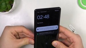 Как установить SIM или SD карту в телефон Google Pixel 7 Pro /Установка SIM и SD в Google Pixel 7Pr