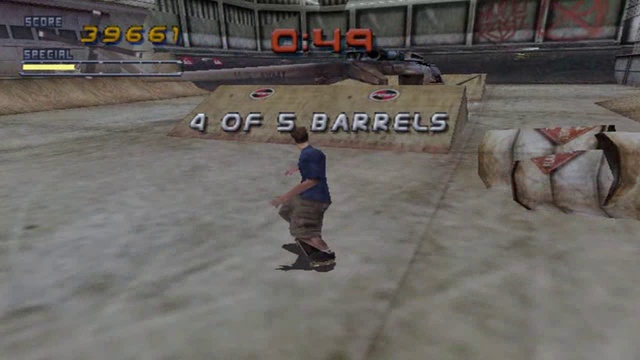 Tony Hawk's - Pro Skater 2 - прохождение первого уровня на 100% за 2 минуты. смотреть онлайн