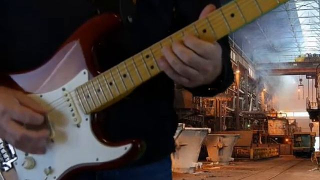 Funk improvisation on my new guitar. смотреть онлайн