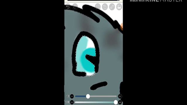 Воробей и палка. IbisPaintX 2