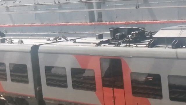 Электропоезда ЭС1 016, 014 с сообщением Анапа-Аэропорт Сочи. "Ласточка". смотреть онлайн