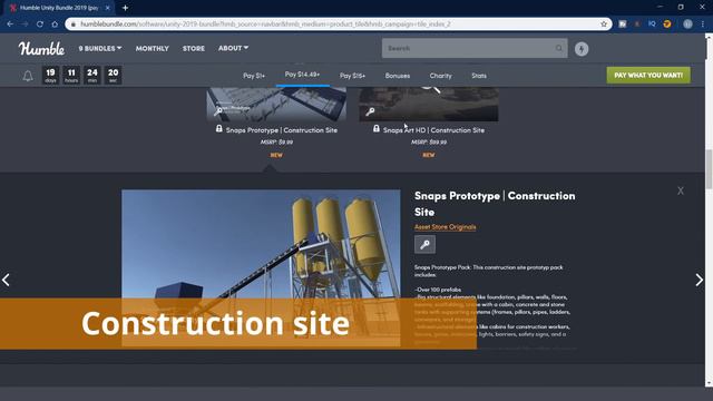 Humble Bundle | Unity 2019 | Great Assets From $1 | Game Developer Review