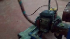 Газонокосилка из бензопилы Урал