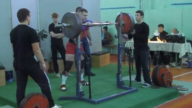 Алексей Темников присед 3