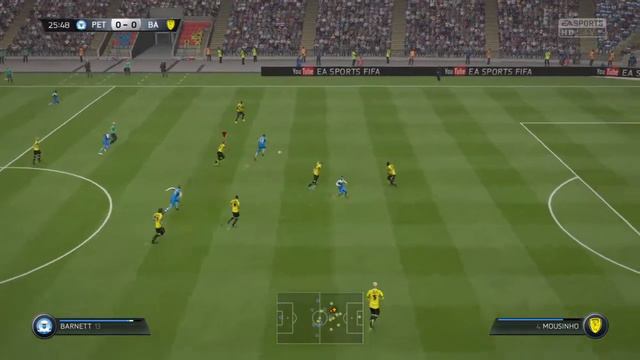 FIFA 15 PS4 Burton albion vs Peterborough J Paint Trophy Part 1 смотреть онлайн