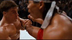 Жан-Клод Ван Дамм против Боло Йена финальный бой турнира из фильма Кровавый спорт(1988 год)