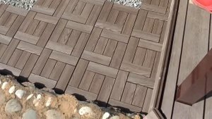 Садовый паркет CM Garden. Монтаж, укладка.